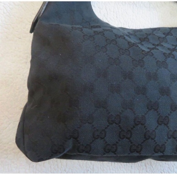 COPY - GUCCI HORSEBIT HOBO GG CANVAS SHOULDER BAG PURSE MEDIUM - Picture 6 of 13